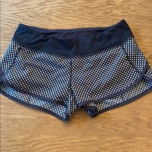 Lululemon polka dot shorts